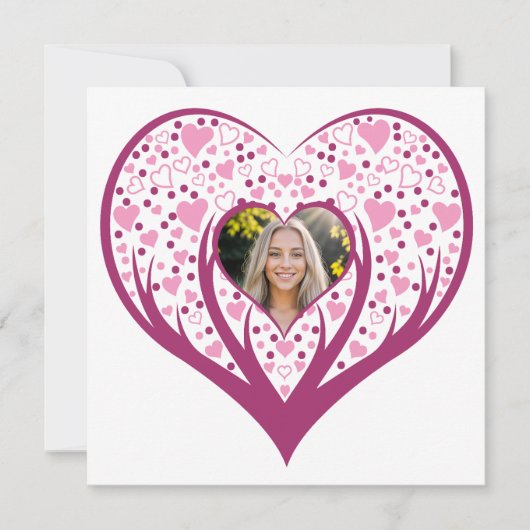 Liefde is overal feestdagenkaart (Voorkant)