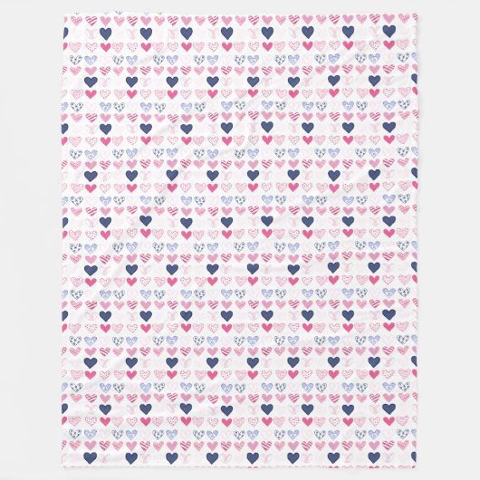 Liefde is overal. fleece deken (Voorkant)