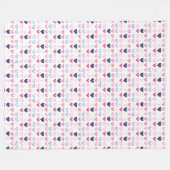 Liefde is overal. fleece deken (Voorkant (Horizontaal))