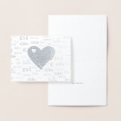 Liefde is overal folie kaarten (Display)