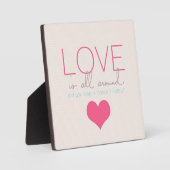 Liefde is overal fotoplaat (Voorkant)