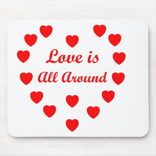 Liefde is overal muismat (Voorkant)
