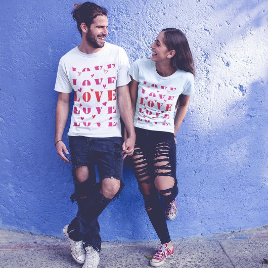 Liefde is overal t-shirt