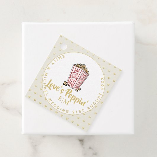 Liefde is papegaaiachtig Vrijgezellenfeest, bedank Bedankjes Labels (In situ)