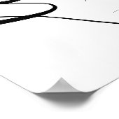 Liefde is patiënt 1 Corinthians 13 gepersonaliseer Poster (Hoek)