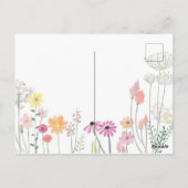 Liefde is patiënt in rood briefkaart (Achterkant)