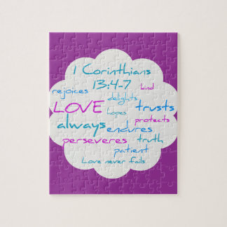 Liefde is patiënt, liefde is aardig legpuzzel