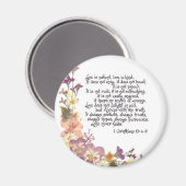 Liefde is patiënt magneet (Voorkant / Achterkant)