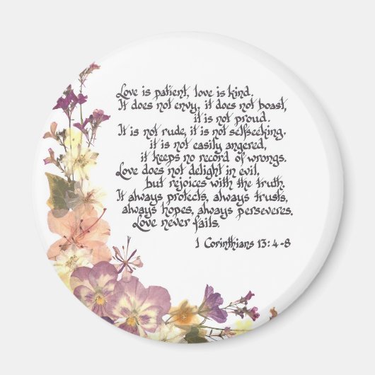 Liefde is patiënt magneet (Voorkant)