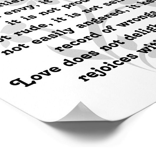 Liefde is... Poster (Hoek)