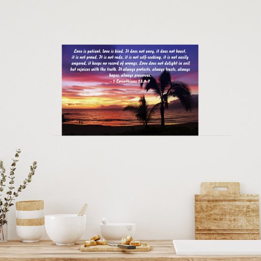 Liefde is Poster (Keuken)