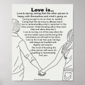 Liefde is... __Poster Poster (Voorkant)