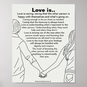 Liefde is... __Poster Poster