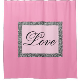 Liefde is prachtig douchegordijn