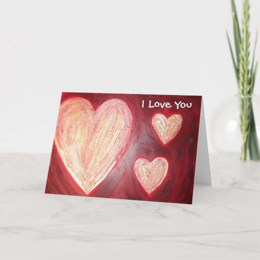 liefde is rood, Ik Hou Van Jou Kaart (Voorkant)