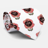 Liefde is Rozen Stropdas (Opgerold)
