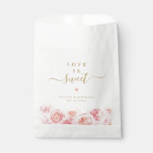 Liefde is schatje goud en bloedige bruiloft bedankzakje (Voorkant)