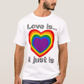 LIEFDE IS SHIRT 1 (Voorkant)