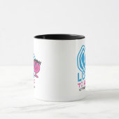 Liefde is slecht | Vervormd hart Mok (Midden)