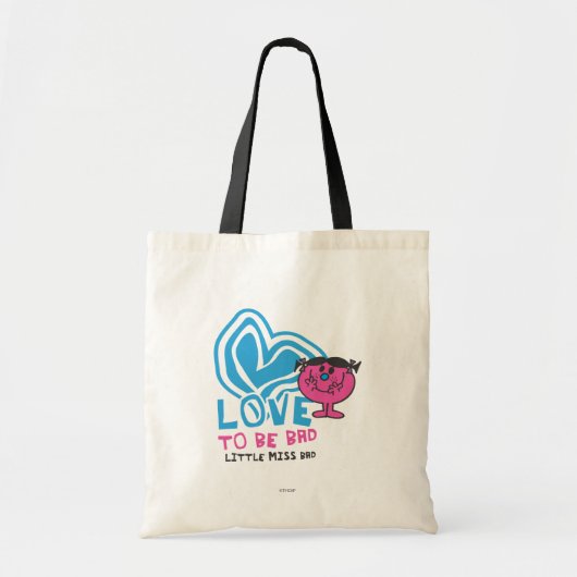 Liefde is slecht | Vervormd hart Tote Bag (Voorkant)