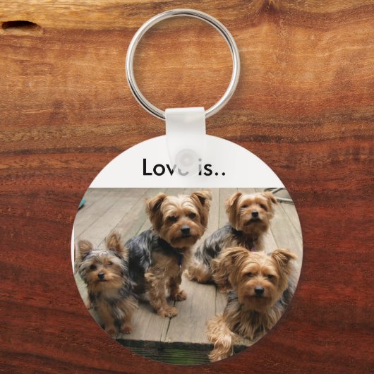 Liefde is.. sleutelhanger (Voorkant)