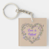 Liefde is.... sleutelhanger (voorkant)