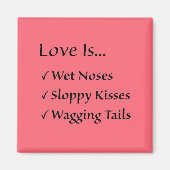 Liefde is Square Magnet (Voorkant)