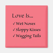 Liefde is Square Magnet