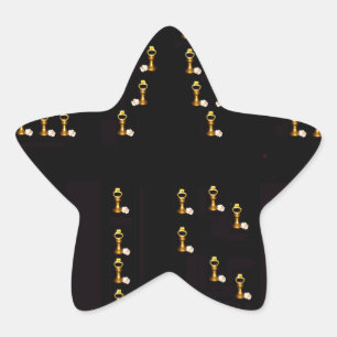 Liefde is ster sticker