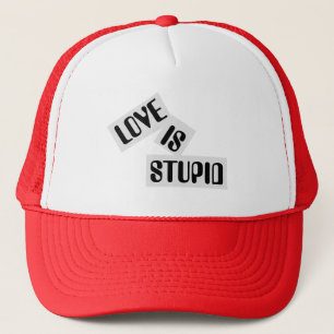 Liefde is stom - Trucker Hat Pet