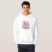 Liefde is Stomme Valentijnsdag Hoodie zijn (Voorkant volledig)