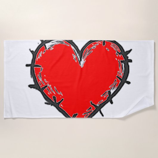 Liefde is strandlaken (Voorkant)