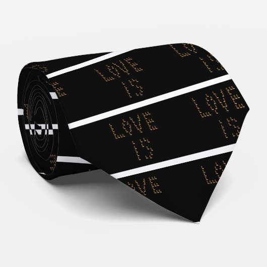 Liefde is stropdas (Opgerold)