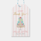 Liefde is Sweet Favor Cadeau Label Cadeaulabel (Voorkant)