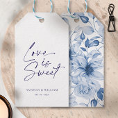 Liefde is Sweet Wedding Favoriete Label Cadeaulabel