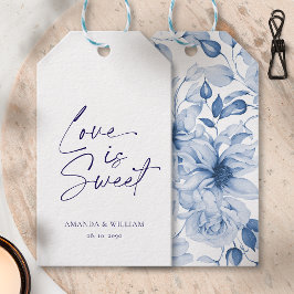 Liefde is Sweet Wedding Favoriete Label Cadeaulabel