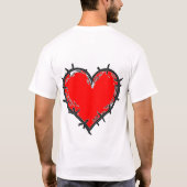 Liefde is t-shirt (Achterkant)