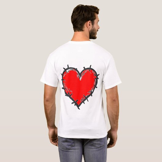 Liefde is t-shirt (Achterkant volledig)