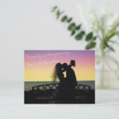 liefde is tijdloos briefkaart (Staand voorkant)
