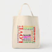 Liefde is... tote bag (Voorkant)