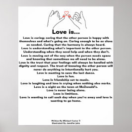 Liefde is..__v2__Poster Poster