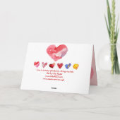 Liefde is... Valentijn Kaart (Achterkant)