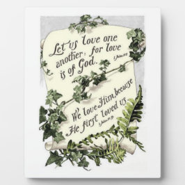 Liefde is van God Fotoplaat