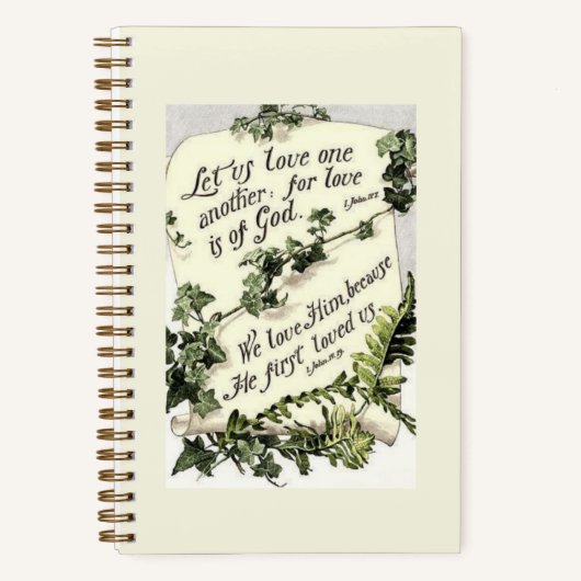 Liefde is van God Notitieboek (Voorkant)