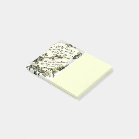 Liefde is van God Post-it® Notes (Schuin)