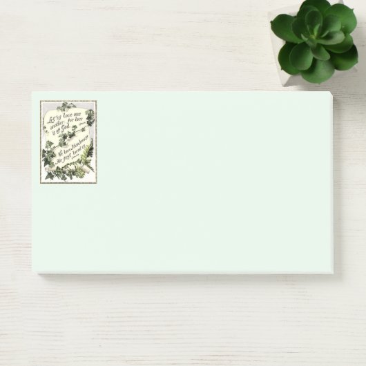 Liefde is van God Post-it® Notes (Kantoor)