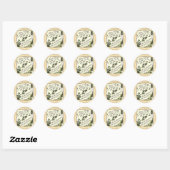 Liefde is van God Ronde Sticker (Vel)