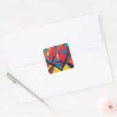 Liefde is... vierkante sticker (Envelop)