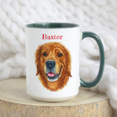 Liefde is viervoetig woord | Aangepaste Golden Ret Mok