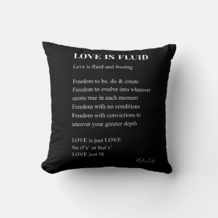 Liefde is vloeiend gedicht poëzie kussen